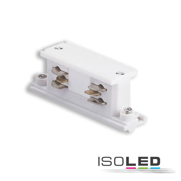 3-Phasen DALI Schiene Linearverbinder, stromführend, weiß