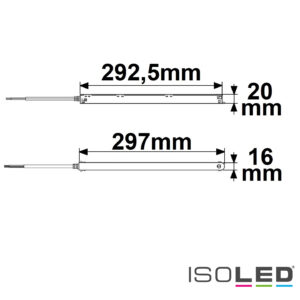 116791_skizze Track48 Inline-Trafo weiß, 100W, 48V DC