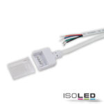 Kontakt-Kabelanschluss 200cm O1-412 für 4-pol. IP68 Flexstripes mit Breite 12mm und Pitch >8mm
