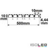Eckverbindung PCB zum Einlöten für 10mm Flexband, 2 polig, 50 Stk auf Rolle