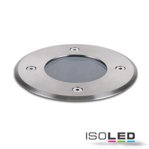 Bodeneinbaustrahler für GU10 Spots, rund, IP67, exkl. Leuchtmittel