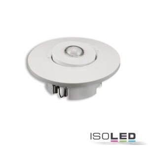 115512_2 DALI-2 Master PIR Einbau-Präsenzsensor, weiß, Erfassungsbereich 3m, Versorgung via DALI-Bus Spannung