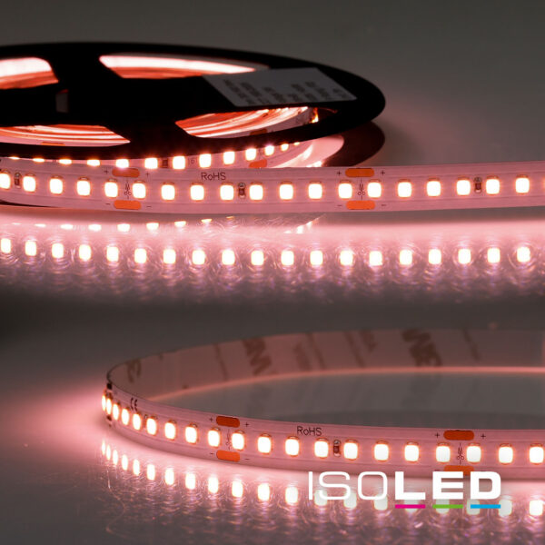 LED CRI Food Flexband Meat, 24V DC, 14,4W, IP20, 5m Rolle, 160 LED/m