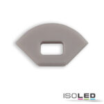 Endkappe EC88 für Profil CORNER10 SLIM mit Kabeldurchführung, 1 STK