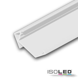LED Eckprofil CORNER18 Aluminium weiß RAL9003, 200cm