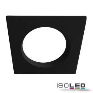 Cover Aluminium rückversetzt schwarz für Sys-90
