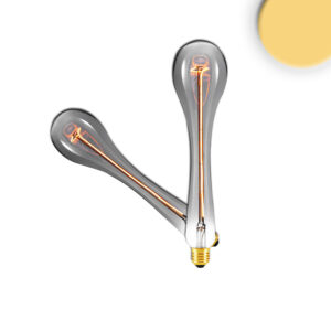 115071_Skizze E27 Vintage Line LED Waterdrop, Smoky, 4W, 2200K