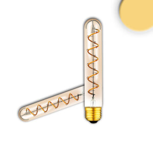 115073_Skizze E27 Vintage Line LED Spiralbulb, Amber, 4W, 2200K