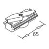 3-Phasen Adapter mechanisch, schwarz