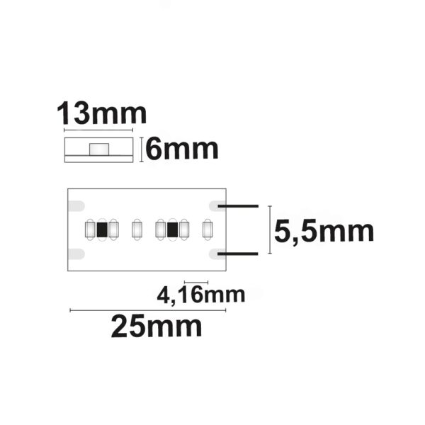 LED AQUA960 Flexband, milchig, 24V DC, 10W, IP67, 6000K, 5m Rolle, 240 LED/m
