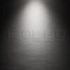 LED Einbaustrahler PC68 IP44, brushed, 5W, 38°, neutralweiß, 3 Stufen dimmbar, korrosionsbeständig