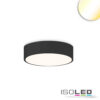 LED Deckenleuchte schwarz, 25W, rund, DN400, ColorSwitch 3000|3500|4000K, dimmbar