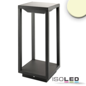 LED SOLAR Outdoor-Leuchte, PIR-Bewegungs-/Helligkeitssensor, Ein+Aus, 2W, IP54, warmweiß
