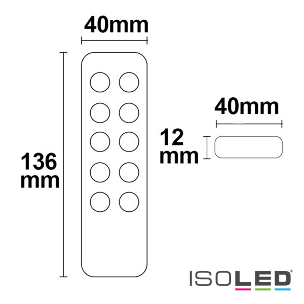 Sys-One single color 5 Zonen Fernbedienung