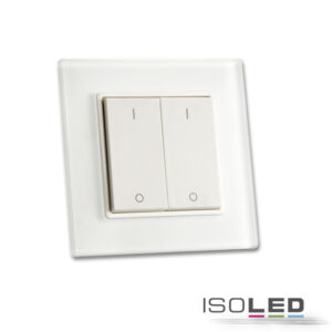 Sys-One single color 2 Zonen Aufbau-Tast-Fernbedienung mit Batterie