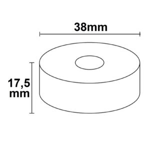 112622_skizze Sys-One single color 1 Zone Druckknopf-Fernbedienung mit Batterie