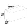 Wandleuchte BOX-II 1xE27, IP54, anthrazit, exkl. Leuchtmittel