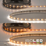 LED CRI919/940 MiniAMP CCT Flexband, 24V DC, 10W, IP20, 500cm, 2 polig, Kabel mit Stecker, 126 LED/m