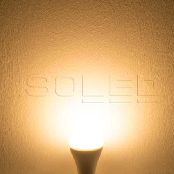 E27 LED Birne 15W A60, 240°, milky, warmweiß