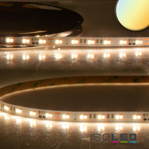 LED CRI90 SUNSET Dimm-to-warm (via PWM) Flexband, 24V DC, 14W, IP20, 1800-3000K, 5m Rolle, 60 LED/m