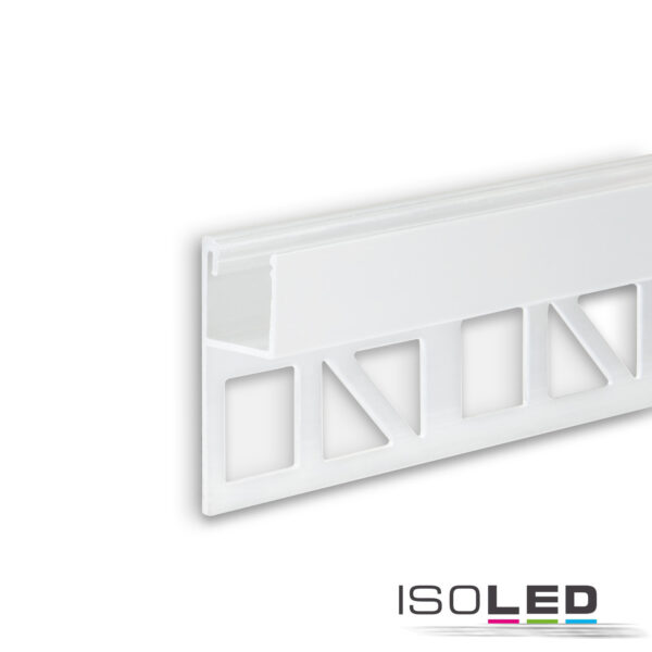 LED Fliesenprofil UP10, RAL 9003 200cm