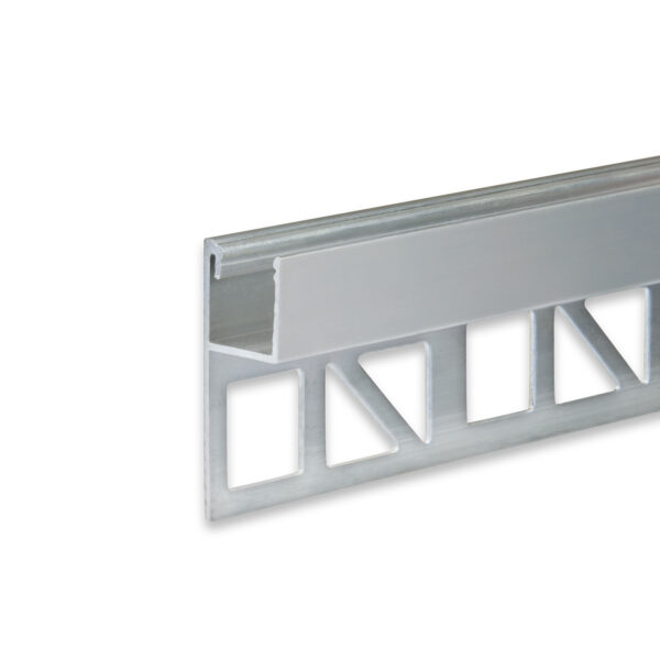 LED Fliesenprofil UP10, RAL 9003 200cm