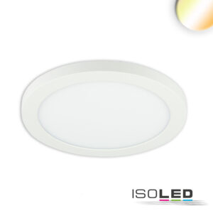 LED Aufbau/Einbauleuchte Slim Flex, 12W, weiß, ColorSwitch 3000|3500|4000K