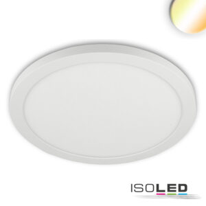LED Aufbau/Einbauleuchte Slim Flex, 24W, weiß, ColorSwitch 3000|3500|4000K
