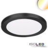 LED Aufbau/Einbauleuchte Slim Flex, 24W, schwarz, ColorSwitch 3000|3500|4000K