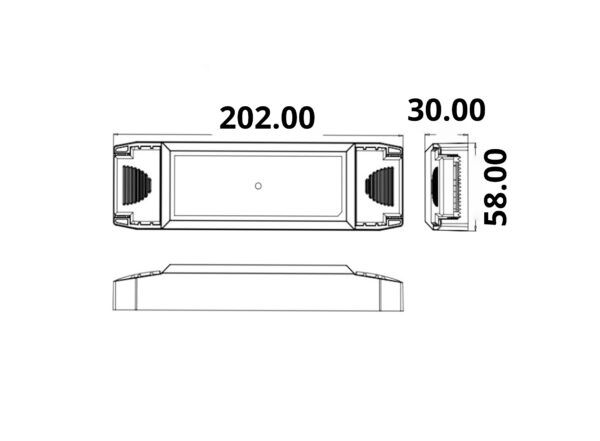 LED Konstantstrom Trafo 700/800/900/950/1050/1200mA, 40W, Push/1-10V/DALI dimmbar, SELV