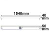 Halterung für T8 Röhren 150cm, verkabelt, ohne VG