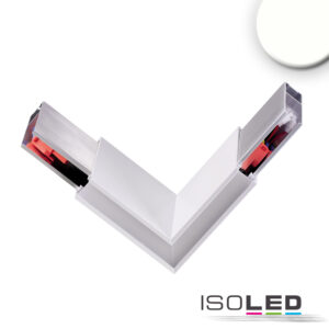 Eckverbinder 90° prismatisch für Hängeleuchte Linear Up&Down, 3W, weiß, neutralweiß