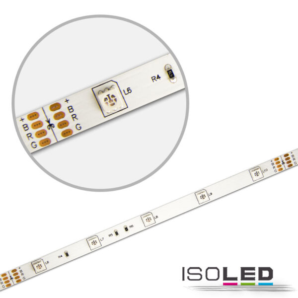 LED SIL-RGB Flexband, 24V DC, 7,2W, IP20, 5m Rolle, 30 LED/m