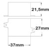 LED Konstantstrom-Trafo 350mA, 1-4W, SELV