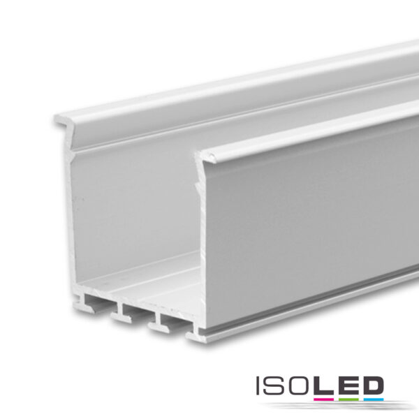 LED Einbauprofil WING20 Miniflansch gerade, eloxiert L: 200cm