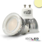 GU10 LED Strahler 6W Glas diffuse, 120°, warmweiß