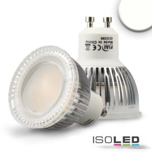 GU10 LED Strahler 6W Glas diffuse, 120°, neutralweiß