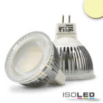MR16 LED Strahler 6W Glas diffus, 120°, warmweiß