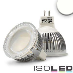 MR16 LED Strahler 6W Glas diffus, 120°, neutralweiß