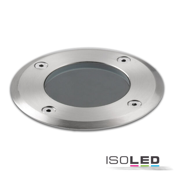 Bodeneinbaustrahler für GU10, rund, IP67, exkl. Leuchtmittel