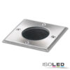 Bodeneinbaustrahler für GU10, eckig, IP67, exkl. Leuchtmittel
