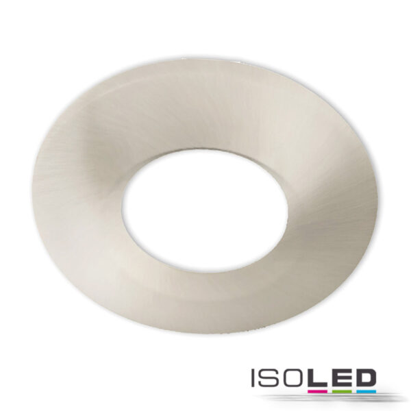 Cover Aluminium rund/Kante nickel gebürstet für Sys-68