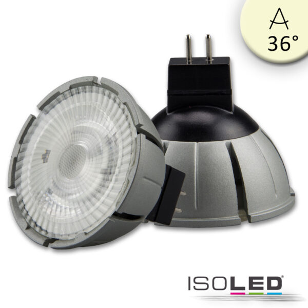 MR16 Vollspektrum LED Strahler 7W COB, 36°, 3000K, dimmbar