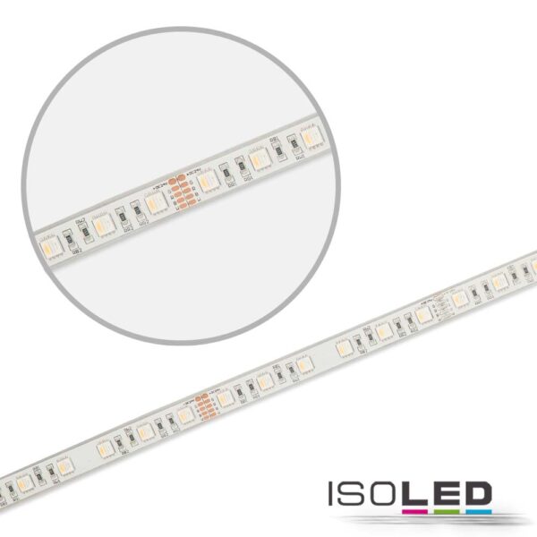 LED AQUA RGB+WW Flexband, 24V DC, 19W, IP68, 4in1 chip, 5m Rolle, 60 LED/m