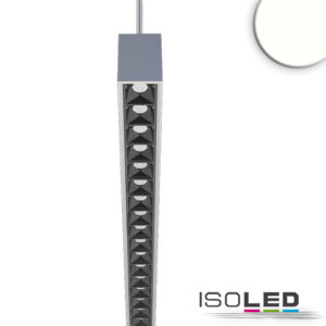 113891_2 LED Hängeleuchte Raster Up&Down, 25+25W, anreihbar, UGR<6, silber, 4000K, 1-10V dimmbar