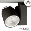 3-Phasen Schienen-Strahler fokussierbar, 30W, 30°-50°, schwarz matt, 4000K, dimmbar