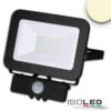 LED Fluter mit PIR-Bewegungssensor 30W, warmweiß, schwarz, IP65