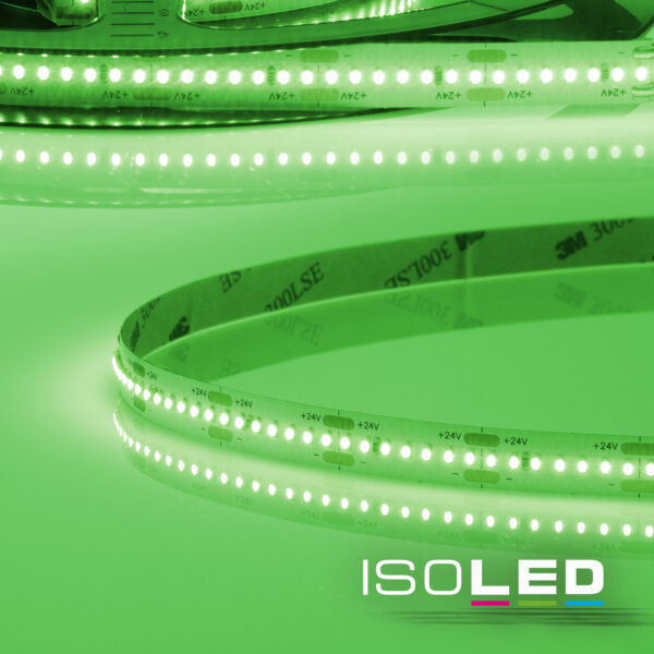 LED CRI9G Linear10 Flexband, 24V DC, 15W, IP20, grün, 5m Rolle, 280 LED/m