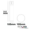 LED Wegeleuchte Poller-5, 70cm, 6W, sandschwarz, warmweiß