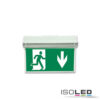 Vertikales Schild für LED Notlicht/Fluchtwegleuchte UNI4/UNI7